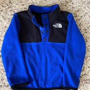 Gently used boys The North Face fleece sweatshirt